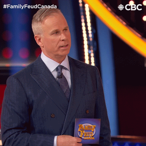 Family Feud What GIF by CBC