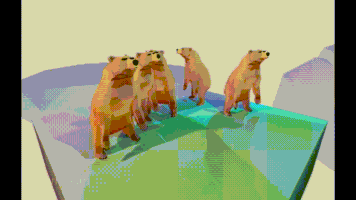 dancing bears GIF