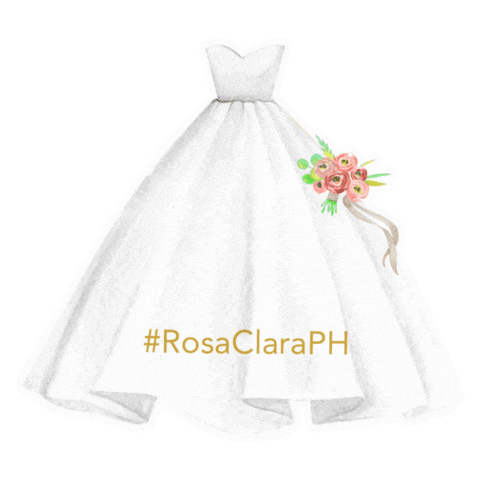 Wedding Dress Sticker by Rosa Clara PH