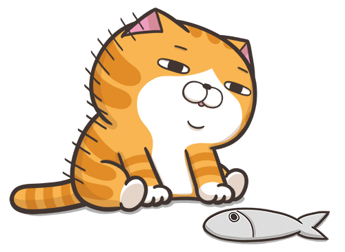 crying cat clipart