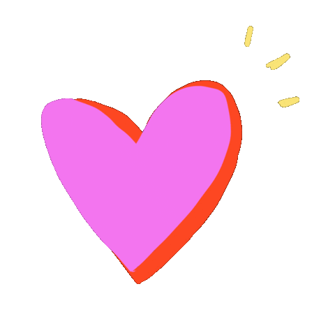 Heart Love Sticker by Shop Balou