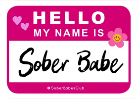 Sobriety Soberissexy GIF by Sober Babes Club