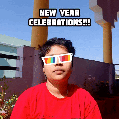 New Year Thumbs Up GIF