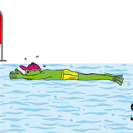 Fun Swimming Sticker by ASKÖ Burgenland