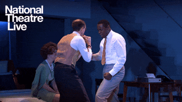 West End Fight GIF by National Theatre