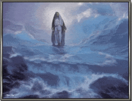 Jesus Walking On Water GIF