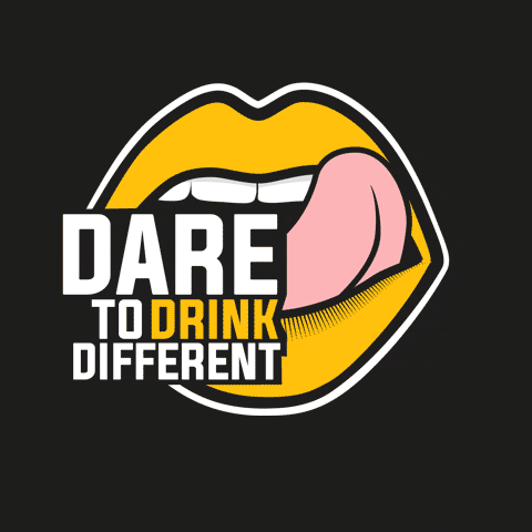 Dare to Drink Different GIF