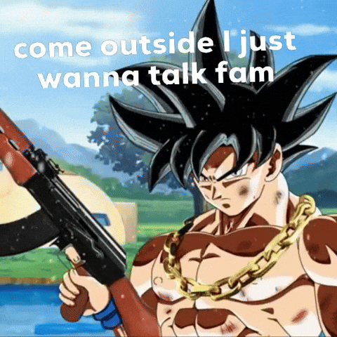 Goku Ultra Instinct GIF