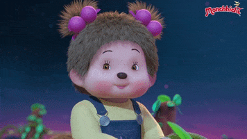 Hey Baby Smile GIF by MONCHHICHI