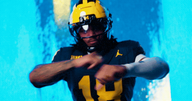 Go Blue Michigan Football GIF by Michigan Athletics