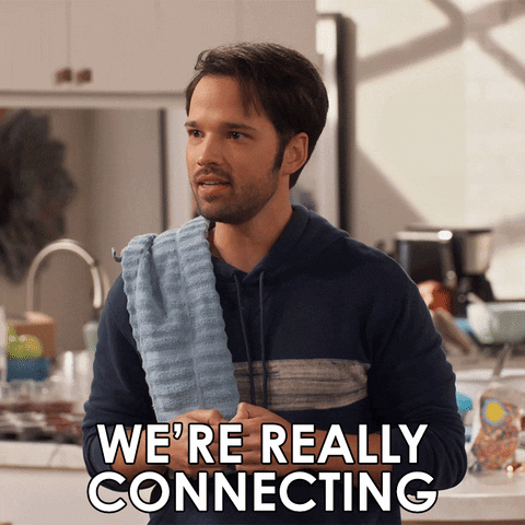 Connecting Nathan Kress GIF by chescaleigh