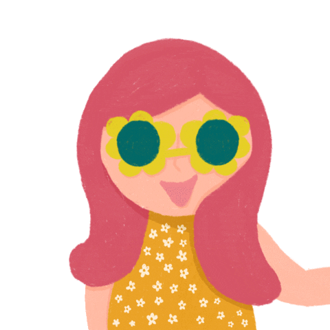 Girl Sticker
