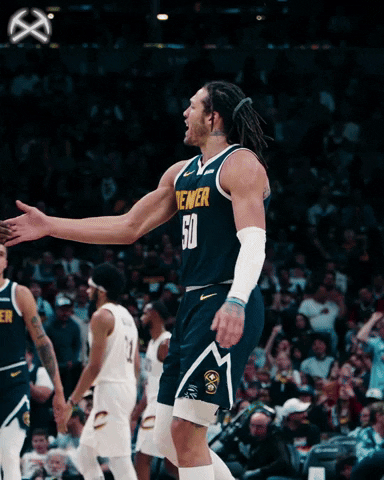 Happy Lets Go GIF by Denver Nuggets