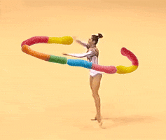Olympics Gymnastics GIF by Trolli