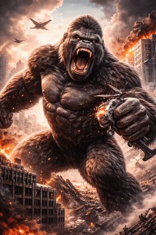 King Kong Monkey GIF