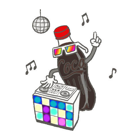 코카콜라 Celebrating Sticker