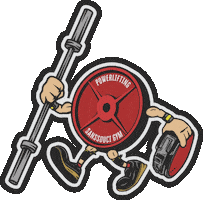 Powerlifting Sticker by kraftklaus