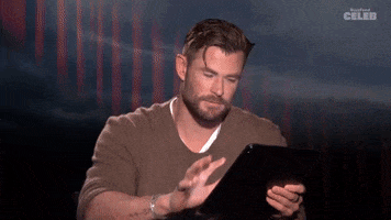 Chris Hemsworth Marvel GIF by BuzzFeed