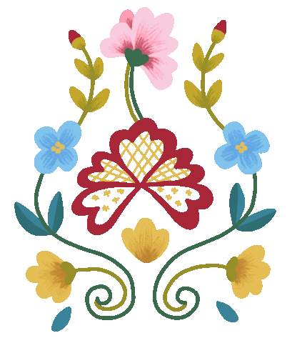 17 Mai Flower Sticker by Anne