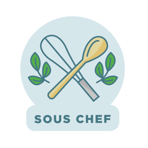 Sous Chef Sticker by Dom's Kitchen & Market