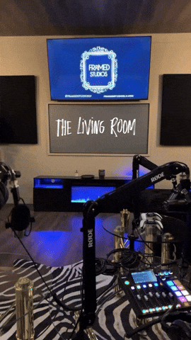 Podcast Mic GIF by Framed Studios