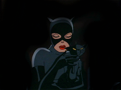 New trending GIF tagged kiss cartoon batman catwoman… | Trending Gifs