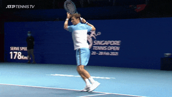 Awkward Tennis Player GIF by Tennis TV