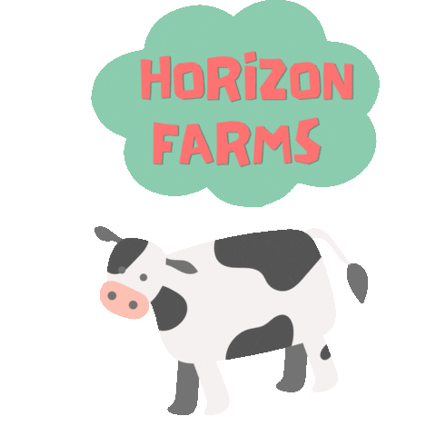 牛 Sticker by horizon farms
