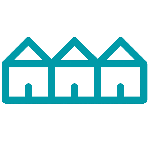 Huizen Sticker