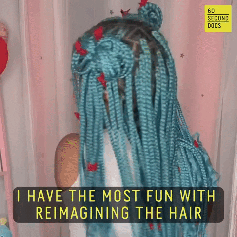 Fashion Hair GIF by 60 Second Docs