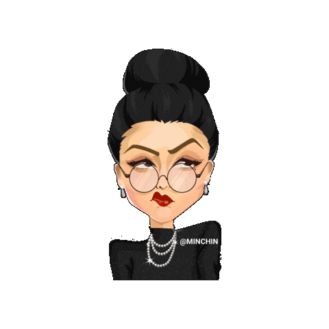 Bored Eyeroll Sticker