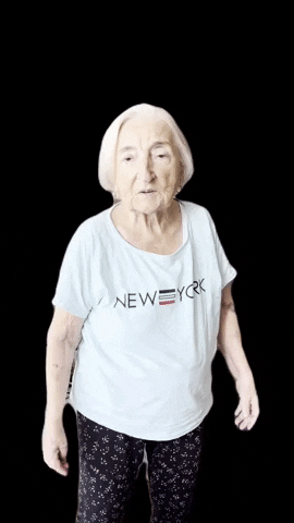 Old Woman Dance GIF by adridreal