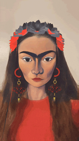 Frida Kahlo Ai GIF