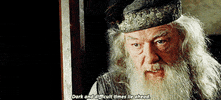 Harry Potter Dark And Difficult Times Lie Ahead GIF