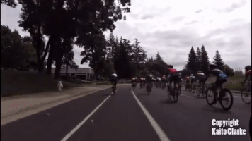 francoismgnt fail bike race drone GIF