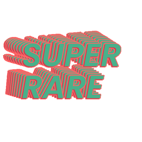 Superrare Sticker