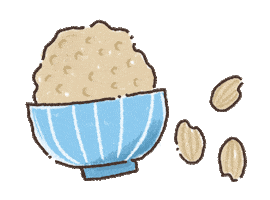 Rice ごはん Sticker by nicocook