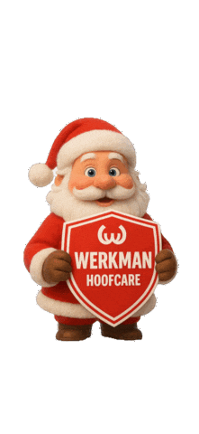 Christmas Werkman Sticker by WerkmanHoofcare