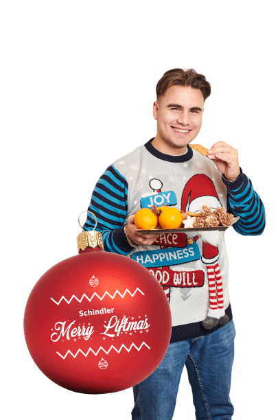 Christmas Elevator Sticker By Schindler Deutschland For Ios Android Giphy