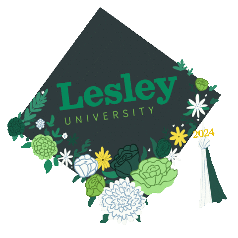 Flower Love Sticker by Lesley University