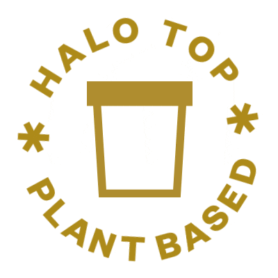 Plant Based Ice Cream Sticker by Halo Top