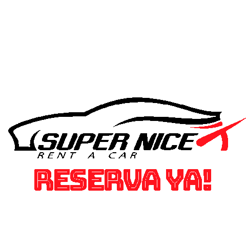 Supernice Sticker by Super Nice Rent a Car