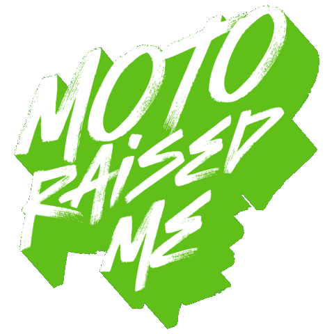 Team Green Motocross Sticker by Mendid