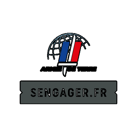 sengager.fr Sticker