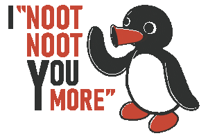 Penguin Sajaartdesign Sticker