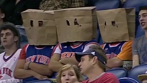 Sad New York Knicks GIF by ESPN