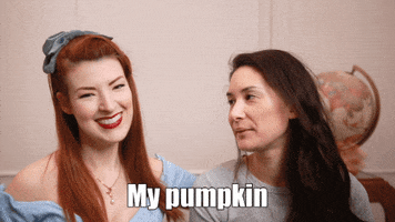 Pumpkin Lesbians GIF