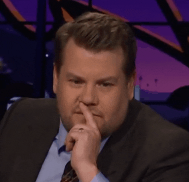 Think James Corden GIF - Find & Share on GIPHY