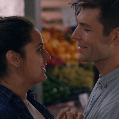 first kiss lol GIF by Lifetime