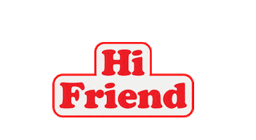 Hi Friend Closedloop Sticker by For Days